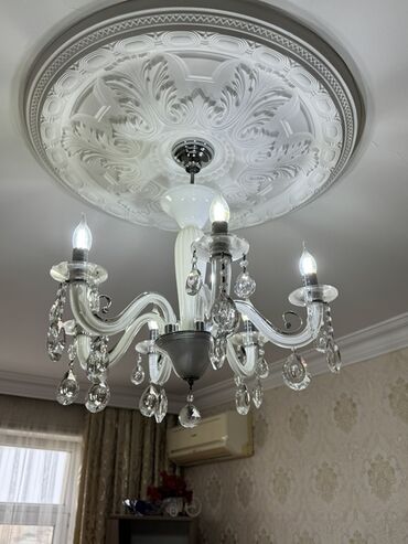 ультрафиолетовая лампа: Çılçıraq, 5 lampa, Metal