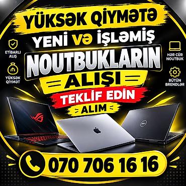 ps satış: YÜKSƏK QİYMƏTƏ NOUTBUK ALIRAM TƏKLİF EDİN YENİ VƏ İŞLƏMİŞ — 1