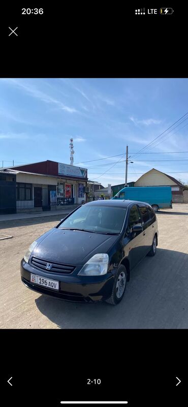 Honda: Honda Stream: 2002 г., 1.7 л, Автомат, Бензин, Минивэн