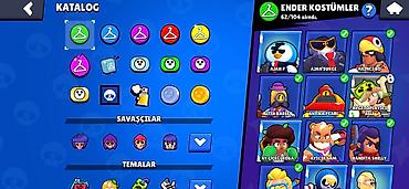 gumuş əşyalar: Brawl Stars hesabı – yüksək kuboklu və zəngin kontentli - Kupa yolu — 7