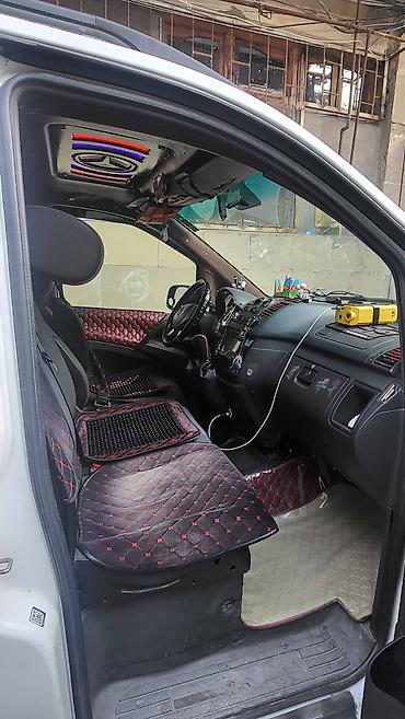turbo az vito 112: Mercedes-Benz Vito CDi miniven - Kuzov: uzun gövdə, ağ rəng - Yan — 7