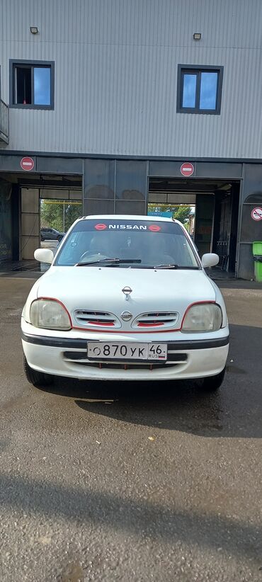 электр машина: Nissan Март: 1999 г., 1 л, Автоматтык, Бензин, Купе