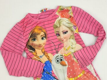 bluzka ze srebrną nitką: Блузка, Frozen, 5-6 р., 110-116 см, стан - Дуже гарний