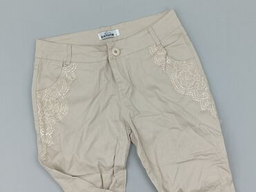 Women: Material trousers for women, size M (EU 38)
