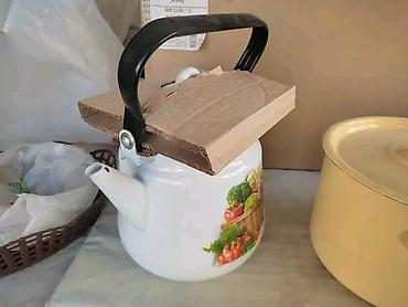 Tava-qazan dəstləri: Qazan, rəng - Ağ — 14