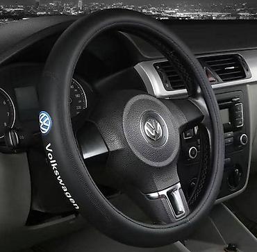 Чехлы на руль: Экокожа Чехол на руль, цвет - Черный — 5