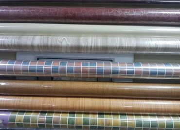 Vinil divar kağızı, oboy: Rulonunda uzunlugu 10 metr eni 90 sm olur,arxasi ozu kleylidir. Vinil — 15