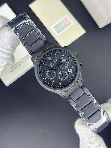 Yeni, Qol saatı, Emporio Armani, rəng - Qara