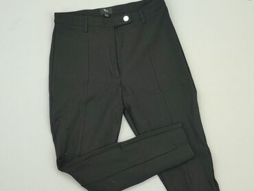 t shirty czarne damskie: Spodnie materiałowe, River Island, M, stan - Bardzo dobry