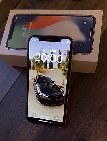 iphone 300 azn: IPhone X, 64 GB, Gümüşü, Face ID — 2
