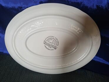 Kuhinjski setovi: Servis vintaz Ironstone za rostilj i dr. Tanjiri su perfektni (novi) — 11