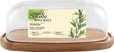 посуды из дерева: Контейнер для продуктов Sugar&Spice коллекция Rosemary, с