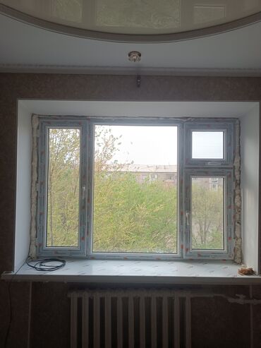 Пластиковые окна на заказ: Пластиковое окно на заказ, Тип окна: Витражные, Мансардные, Панорамные, Бесплатная установка, В рассрочку — 4