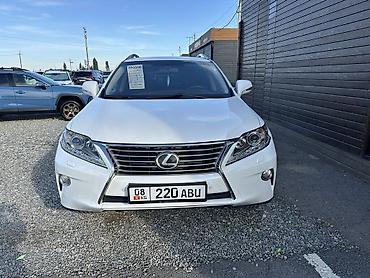 Lexus: Lexus RX: 2013 г., 3.5 л, Автомат, Бензин, Кроссовер — 1