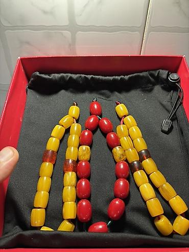 Təsbehlər: Məhsul: Təsbeh kolleksiyası Təsvir: Sandal - kehraba - alman - — 13