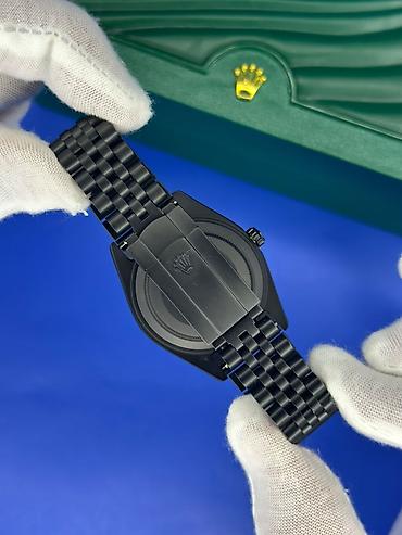 Личные вещи: Новый, Наручные часы, Rolex, цвет - Черный — 5