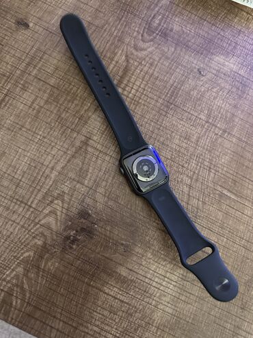 apple watch 5 44mm qiymeti: İşlənmiş, Smart saat, Apple, Аnti-lost, rəng - Qara
