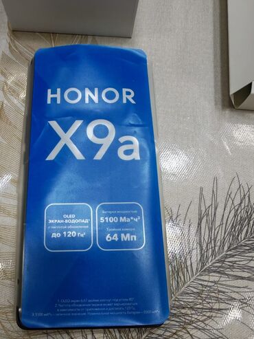 Honor: Honor X9a, 256 ГБ, цвет - Черный, С документами