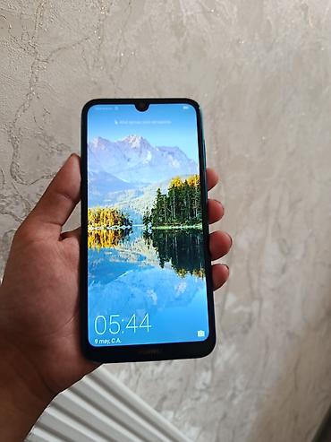 telefon nomre: Huawei Y7, 64 GB, rəng - Göy, Sensor, İki sim kartlı — 2