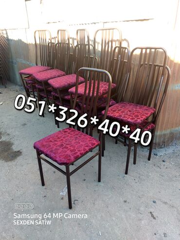 Bağ, çöl oturacaqları: Yeni, Plyaj, piknik stulu, Metal, Azərbaycan — 25