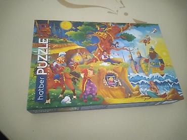 3d tapete nis: “Hatber Puzzle” premium keyfiyyətli pazl dəsti. Qutunun üzərində — 1