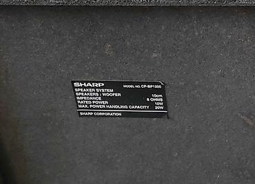 bluetooth slusalice akcija: Zvučnici Sharp sa vuferom, 10W-8Ω (max 20W) Zvučnici Sharp (zvučne — 3