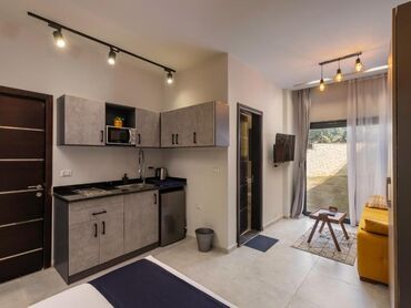 Посуточная аренда квартир: 1 комната, Душевая кабина, Постельное белье, Кондиционер — 28