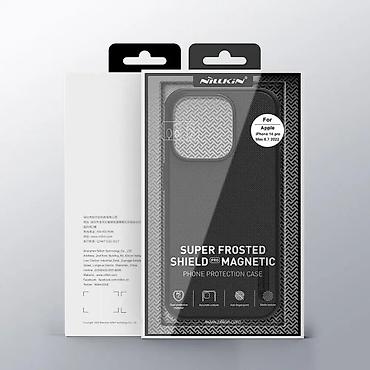 Maske i futrole za telefone: Maska Nillkin Scrub Pro Magnetic za iPhone 14 Pro Max 6.7 plava. Uz — 14