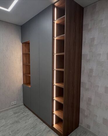 Шкафы для одежды: Шкаф для одежды, Новый, Прямой, Другой материал — 15