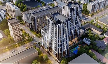 продажи: 2 комнаты, 55 м², ул. Московская / Манаса (Белинка) Элитка, 12 этаж, ПСО (под самоотделку) — 6