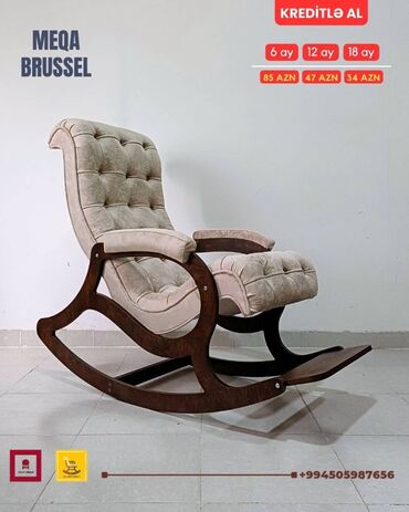 Kreslolar: Yeni, Kreslo-kaçalka, Parça, Kredit var, Şəhərdaxili pulsuz çatdırılma — 2