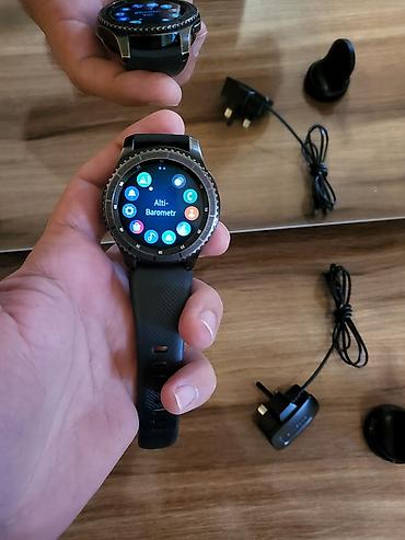 samsung gear s: Б/у, Смарт-часы, Samsung, Сенсорный экран, цвет - Черный — 7