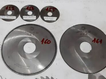 Ostali alati i mašine: Testerasto glodalo debljine 1mm, 1,1mm, 1,2mm, 1,25mm, 1,3mm, 1,4mm — 6