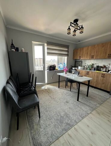 советская скрябина бишкек: 1 комната, 52 м², 108 серия, 9 этаж, Дизайнерский ремонт