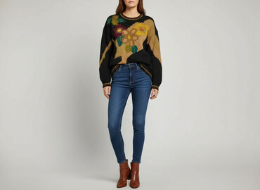 new yorker sweter damski: Women`s sweater, size One size