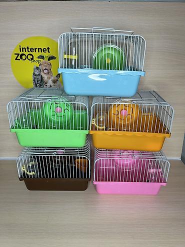 Зоотовары: Продаются клетки для хомячков, кроликов, морских свинок, ежей, крыс — 13