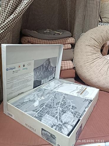 Постельное бельё MAJOLI Bahar Home Collection, модель Vectra Grey - lalafo.kg да Постельное бельё MAJOLI Bahar Home Collection, модель Vectra Grey -
