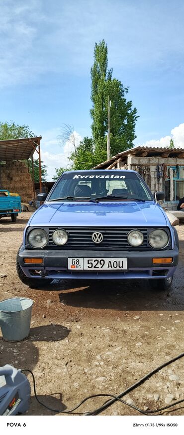 бишкек беловодск маршрутка цена: Volkswagen Golf: 1988 г., 1.8 л, Механика, Бензин, Купе