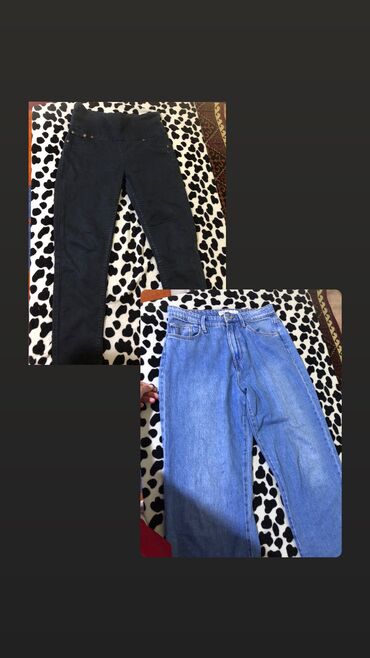 брючки джинсы: Джинсы и брюки, Б/у