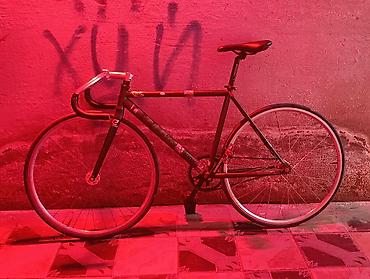 колёса на фикс: Фикс-байк (fixed gear) без тормозов - Рама: стальная трековая — 5