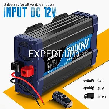 ucuz maşınar: Yeni Inverter, >5000 Vt, 12 - 220 volt, Ünvandan götürmə, Ödənişli çatdırılma, Rayonlara çatdırılma — 3