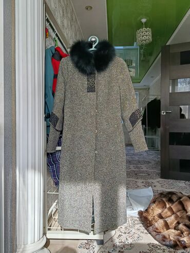 женские махровые халаты больших размеров: Пальто, Классика, Осень-весна, Твид, Длинная модель