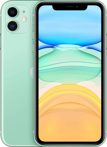 продаю колонка: IPhone 11, Б/у, 128 ГБ, Зеленый, Чехол, Коробка, 74 %