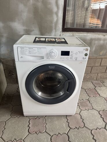 аристон для автомобилей: Стиральная машина Hotpoint Ariston, Б/у, Автомат, До 6 кг