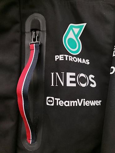 bomber kurtka: Mercedes-AMG Petronas Formula One Team uzun parka/jaket Temiz — 7
