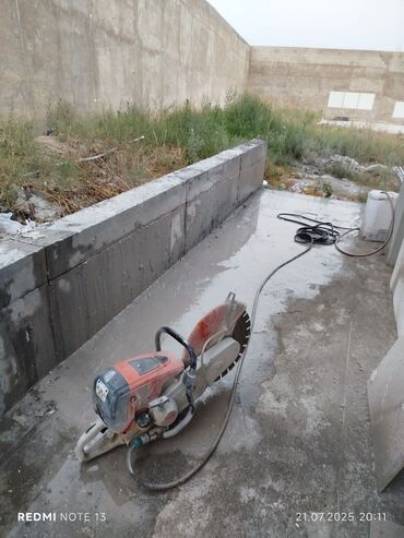 Beton işləri: Beton kəsmə beton deşmə xidməti Karot - HILTI DD 200 / 350 ilə 25 ° — 7