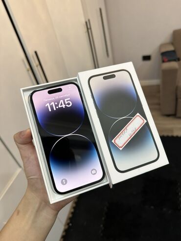 Apple iPhone: IPhone 14 Pro, 128 ГБ, Графит, Коробка