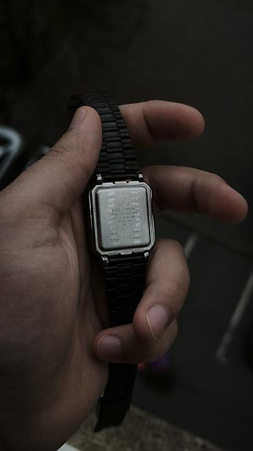 budilnik saat: İşlənmiş, Qol saatı, Casio, rəng - Qara — 6