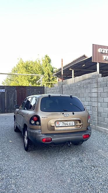 звонки: Hyundai Santa Fe: 2003 г., 2.7 л, Автомат, Бензин, Кроссовер — 5