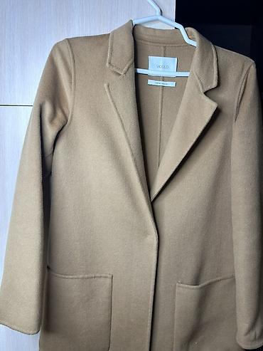 накладные: Кашемировое пальто VICOLO HAND MADE, бежевый (верблюжий) оттенок. - — 4